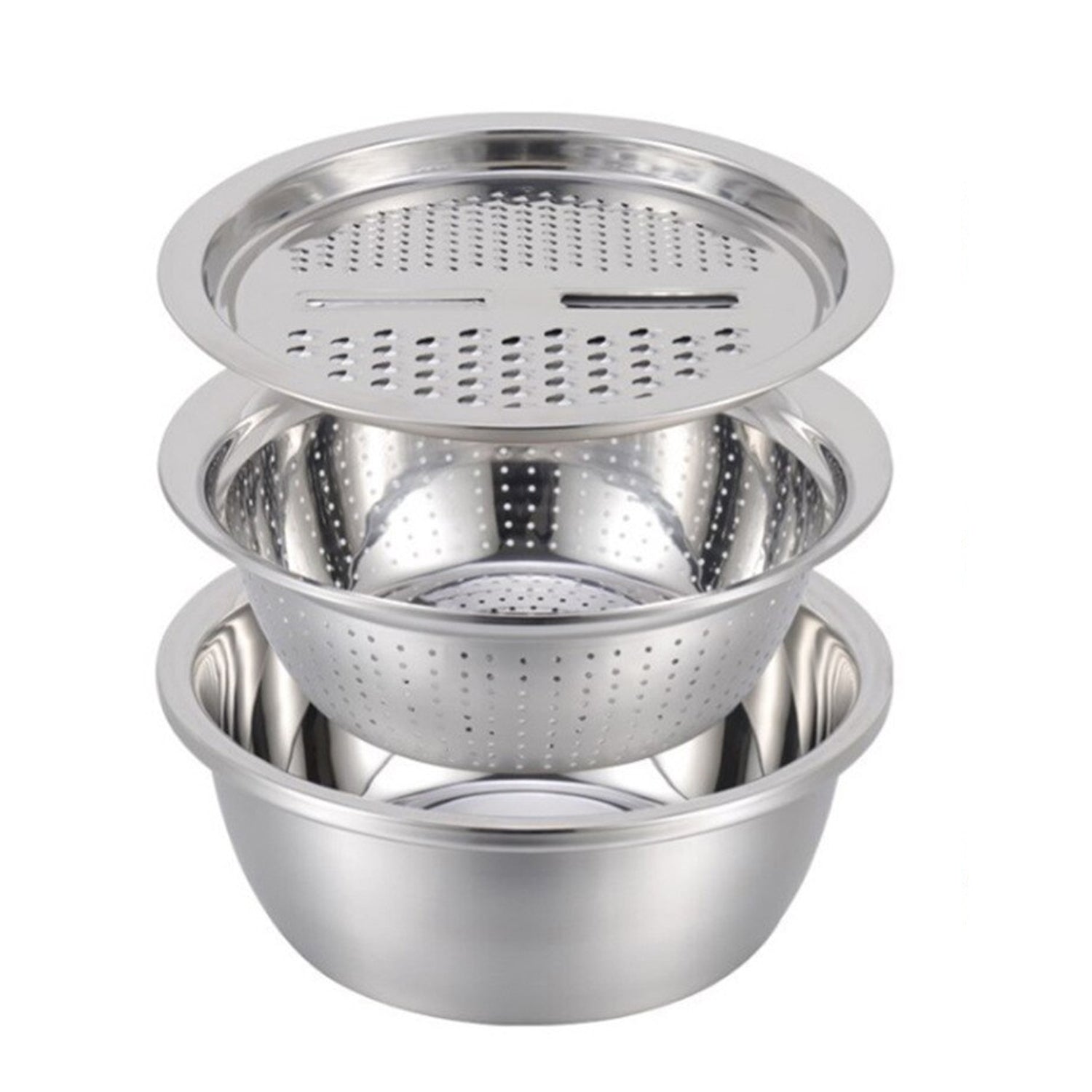 3 in 1 Kitchen Multipurpose Julienne Grater Salad Maker 3 in 1 Kitchen Multipurpose Julienne Grater Salad Maker